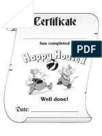 HH Level01 Certificate