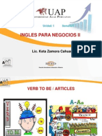 Ingles para Negocios Ii: Lic. Keta Zamora Cahuana