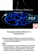 Part III Power and Political Behavior