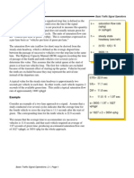 Saturation Flow Rate