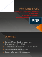 Intel's Strategic Transition from Memory to Microprocessors