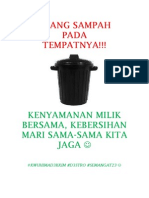 Buang Sampah Pada