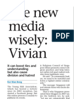 Govt Says Policies On New Media Will Evolve As New Challenges Crop Up, 22 Feb 2009, Sunday Times