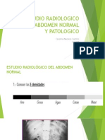 Estudio Radiologico de Abdomen