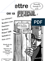 La Lettre de La FFJDR n.3 (Nouvelle Formule) - Octobre 2000