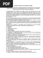 Decreto N° 1.945 de 13 de dezembro de 2005
