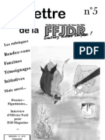 La Lettre de la FFJdR n.5 (nouvelle formule) - avril 2001