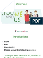 You, Me and Us professional development training presentation