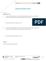 decimal expansion of fractions