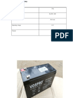 Weight of The Battery 2 KG