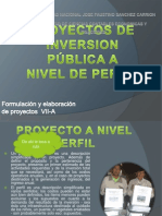 Proyecto a Nivel Perfil