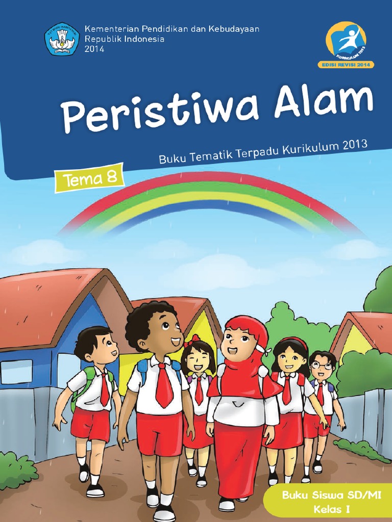 Buku Siswa Kelas 1 SD Tematik 8 Peristiwa Alam Backup Data Www