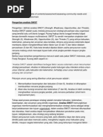 Download Pengertian Analisis SWOT by Annisatus Sholehah SN248011655 doc pdf