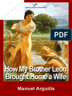 How My Brother Leon Brought Home A Wife by Manuel E. Arguilla