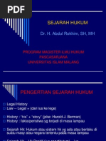 Download Sejarah Hukum S2ppt by Priyo Asmanto SN248014854 doc pdf