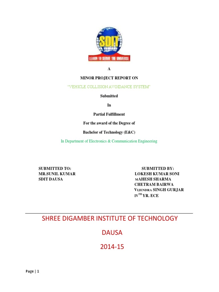 Project Report docx Sensor Electronics Free 30 day Project Report docx Sensor Electronics Free 30 day