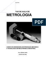 Notas de Aula de Metrologia Prof