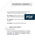 Proyecto Documental Integrado PDF