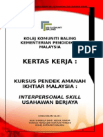 KERTAS KERJA AIM Interpersonal Skill