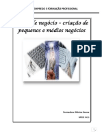 Plano de Negocios - Criação de Pequenos Negocios