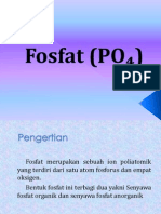 Fosfat (PO )