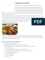 Resep Siomay