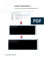 Programming C++
