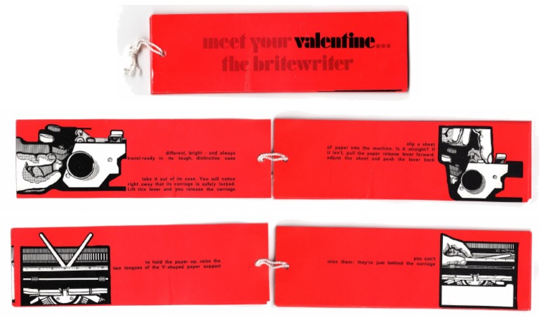 Olivetti Valentine Manual (English) - Original | PDF