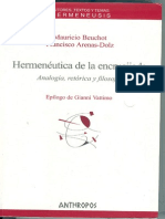 BEUCHOT Mauricio Hermeneutica Analógica PDF