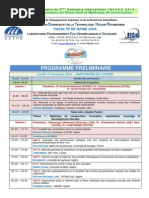 Programme INVACO 2014