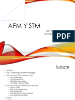 Espectroscopia AFM y STM 