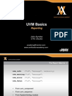 Module Basic-uvm Session8 Reporting