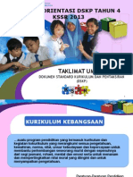 Kursus Orientasi DSKP 4 02092013-Zon Timur