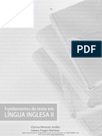 Fundamentos Do Texto em Lingua Inglesa II Online