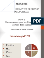 Modulo 3 Modelos Normativos de Gestion de La Calidad Parte 2