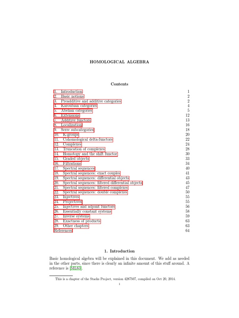 This Is A Chapter of The Stacks Project, Version 4287507, Compiled On ...
