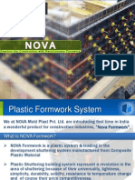 Nova ABS Plastic Formwork by Sandeep Naikwade