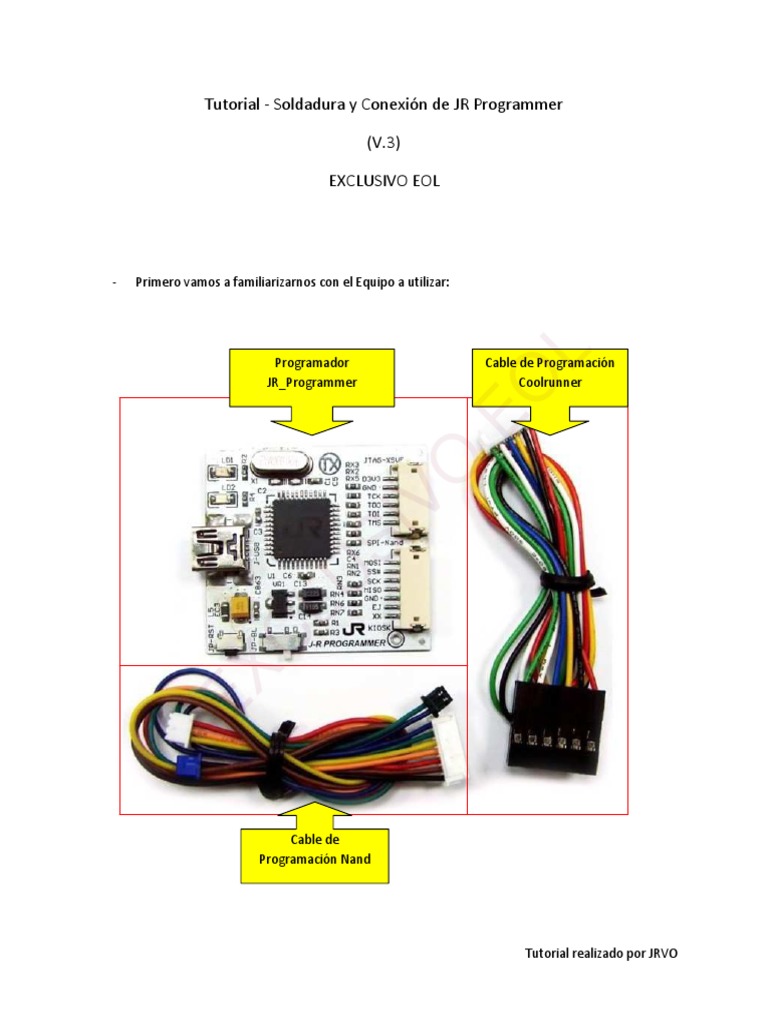 Tutorial de Soldadura JR Programmer | PDF