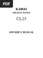 Owner'S Manual: Digital Piano