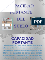 Capacidad Portante en Suelos