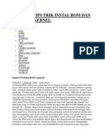Download Android Tips Trik Instal Rom Dan Upgrade Kernel by Wandi Budiana SN248076766 doc pdf