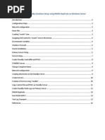 Primary and Standby On Windows PDF