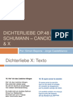 Dichterliebe Op.48 de Shumann - Canciones: IX & X