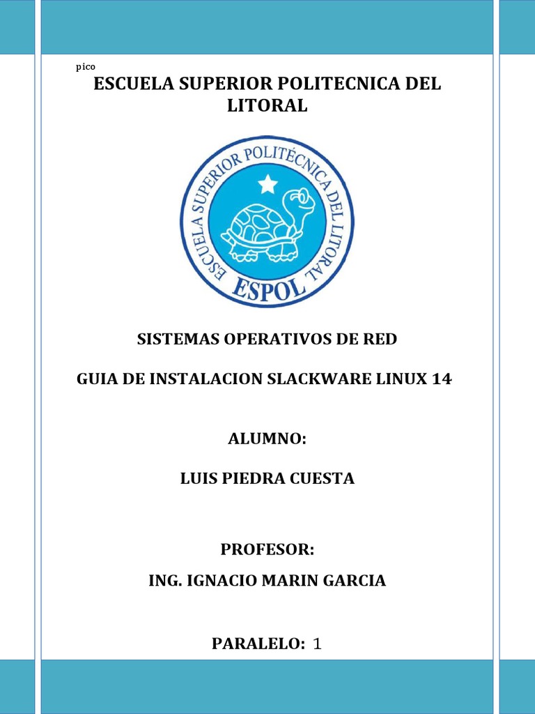 Guía Slackware Linux 14 | PDF | Red mundial | Internet y web