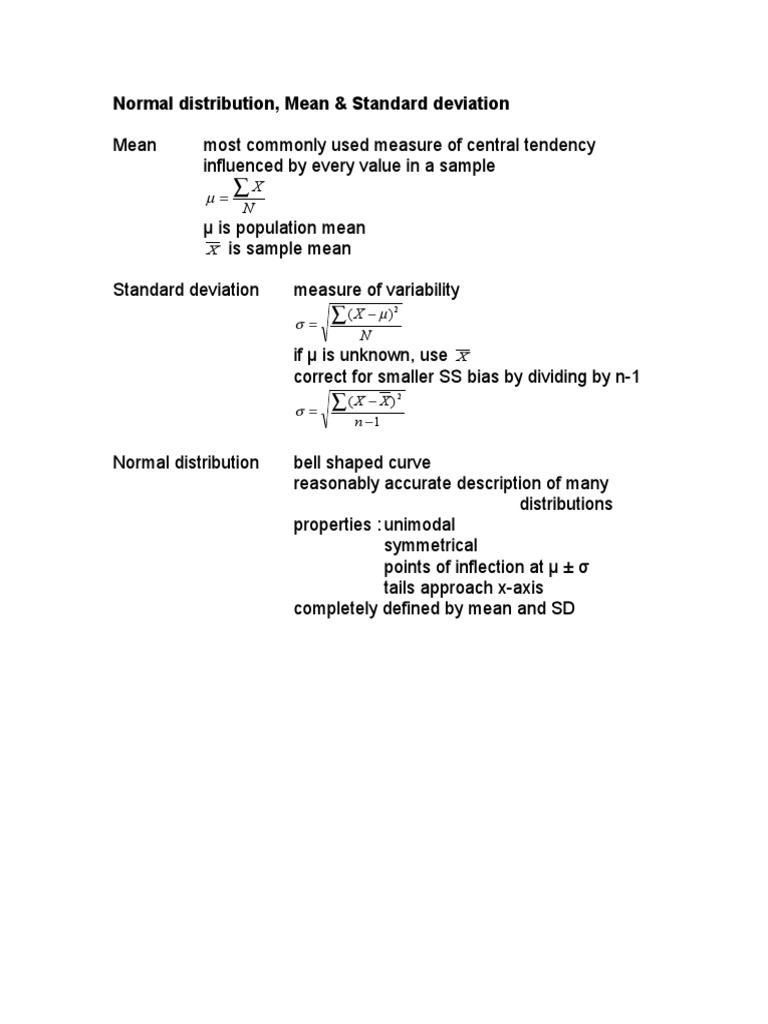 Normal Distribution & Statistical Inference | PDF