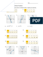 Practice Linear Nonlinear