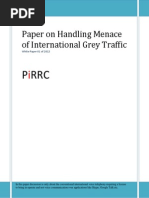 White Paper 01 of 2012-International Grey Traffic