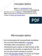 Microscopio Óptico