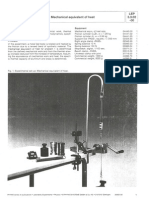 Practica N° 3 Equivalente mecanico del calor