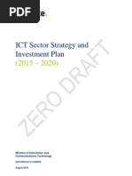 ICT Sector Strategy and Investment Plan (2015 - 2020)